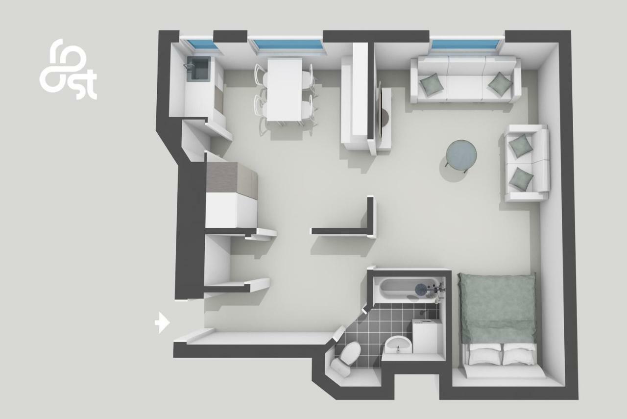 Magnificent Sea View! Luminous 1 Bedroom For Max 4 Гельсінкі Екстер'єр фото